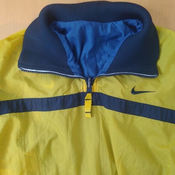 Vintage 90s Nike Reversible Pullover Windbreaker Jacket - Picture 5 of 8